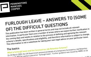 Furlough Leave Advice