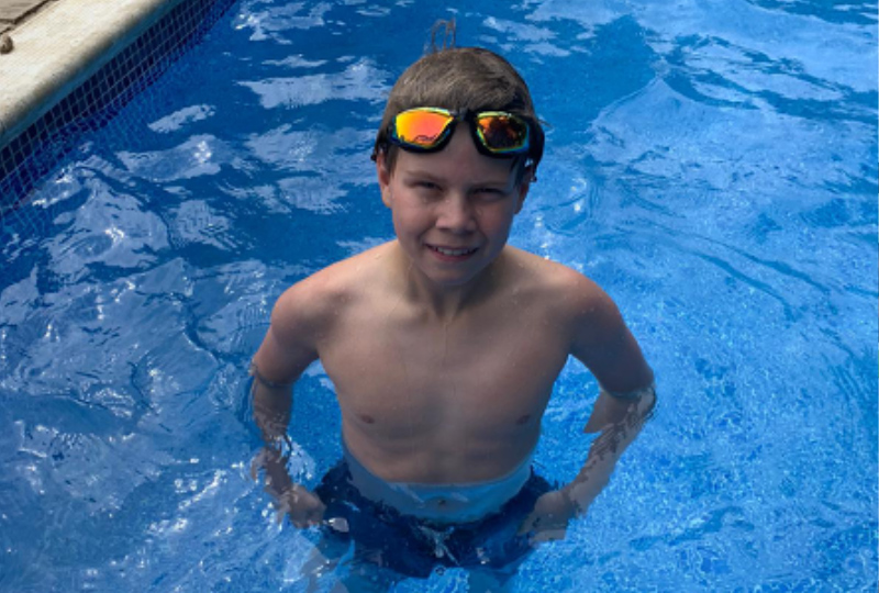 Jake Gilbert Swimming for Laptops