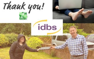 IDBS laptop donations