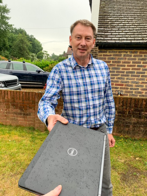 IDBS laptop donation