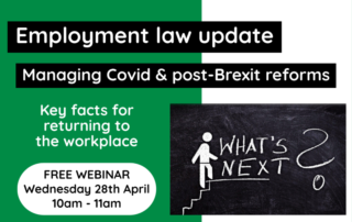 Employment law webinar icon