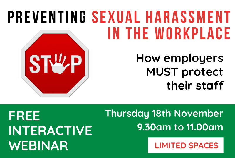 webinar on preventing sexual harassment