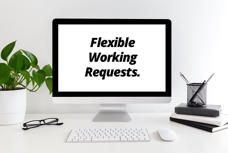 The-Recruitment-Consultancy-Flexible-Working-Requests Making a flexible working request on an iMac computer