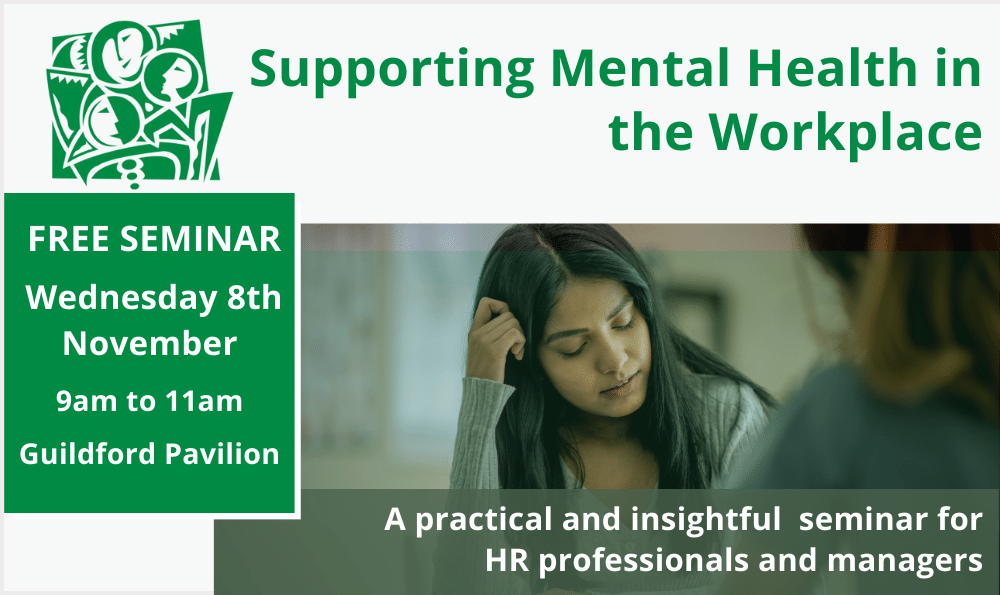Details of Mental Health in the Workplace seminar
