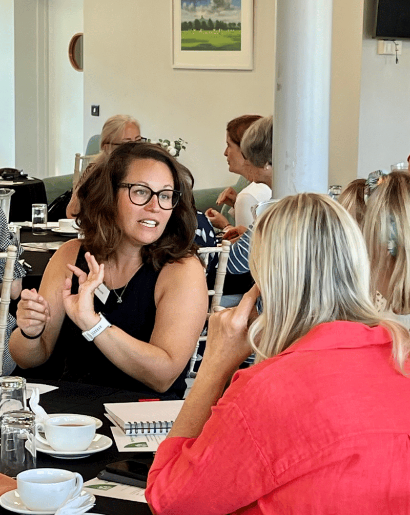 HR professional at a Surrey & Sussex HR Forum event